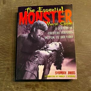 The Essential Monster Movie Guide. Sifgned by author Stephen Jones and another